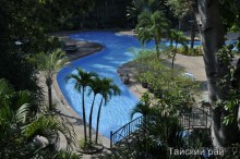 Вид с балкона номера отеля 