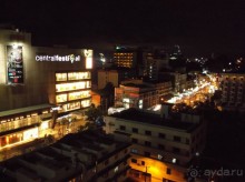 вид с балкона 11 этажа вечером