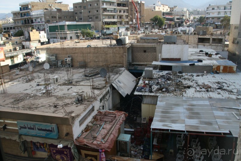 Вид из номера в отеле Акабы (Иордания)