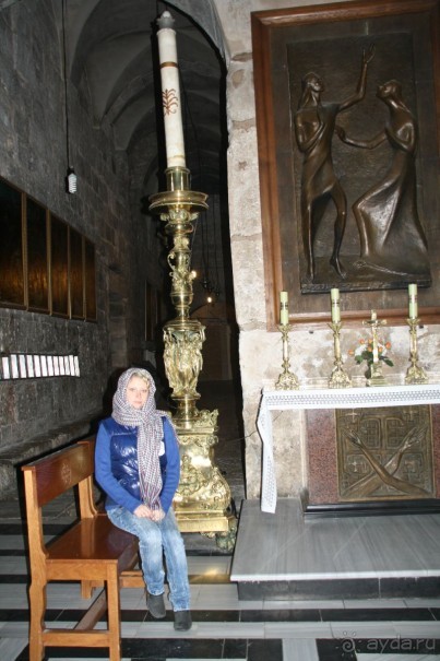 Иерусалим.По мнению католиков здесь  воскрес Иисус