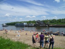 База отдыха Янтарь - р.Ока береговая зона