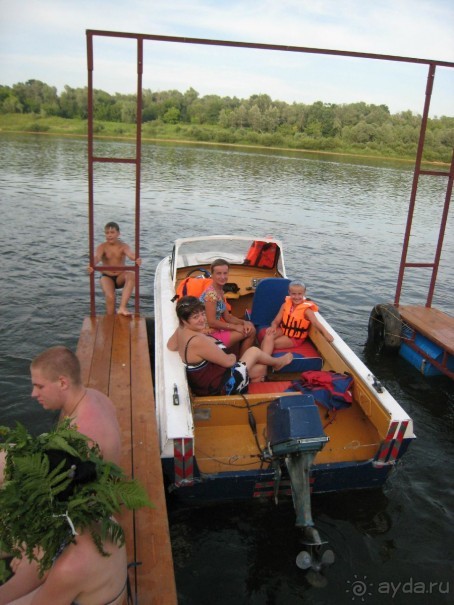База отдыха Янтарь - Прогулка на катере