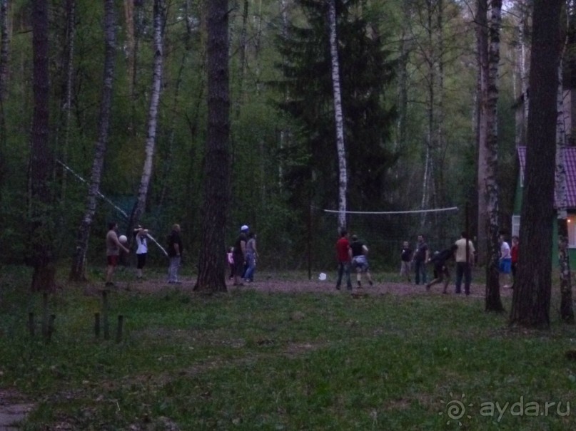 База отдыха Янтарь - волейбольная площадка