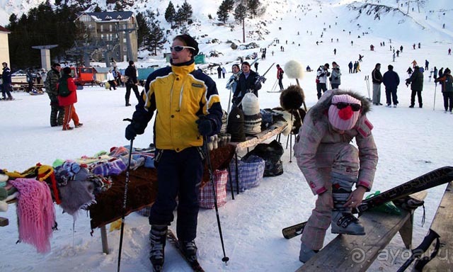 Полная экипировка горнопляжника