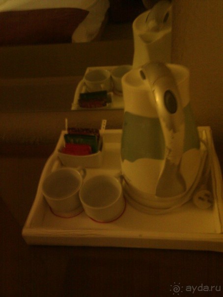 Чайный уголок в номере