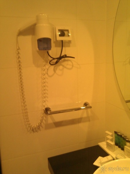 Фен в ванной