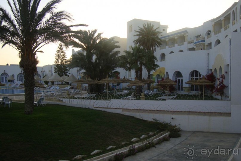 На территории отеля