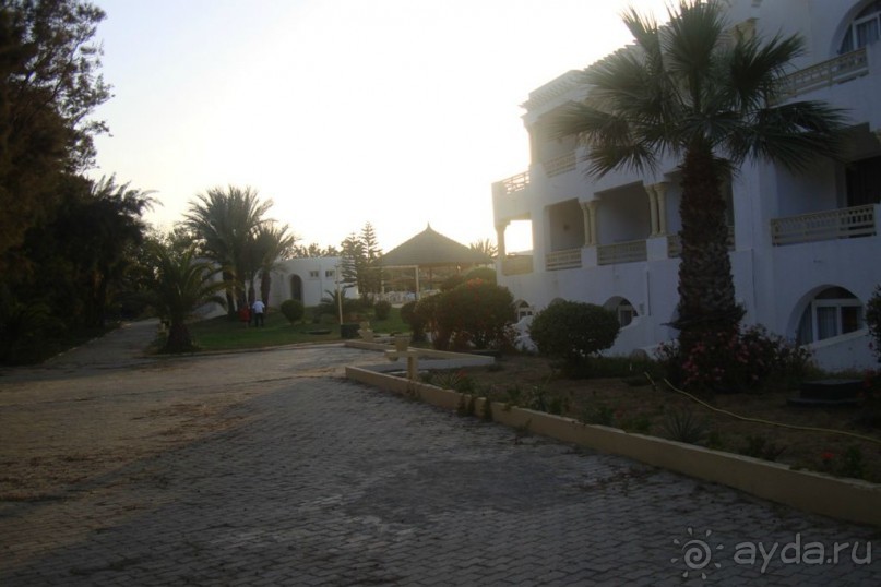 На территории отеля