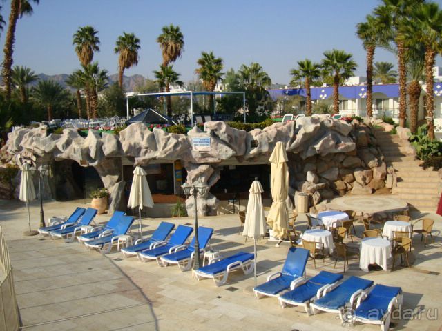 Лежаки у бассейна