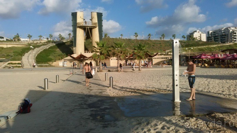 Пляж в Герцлии