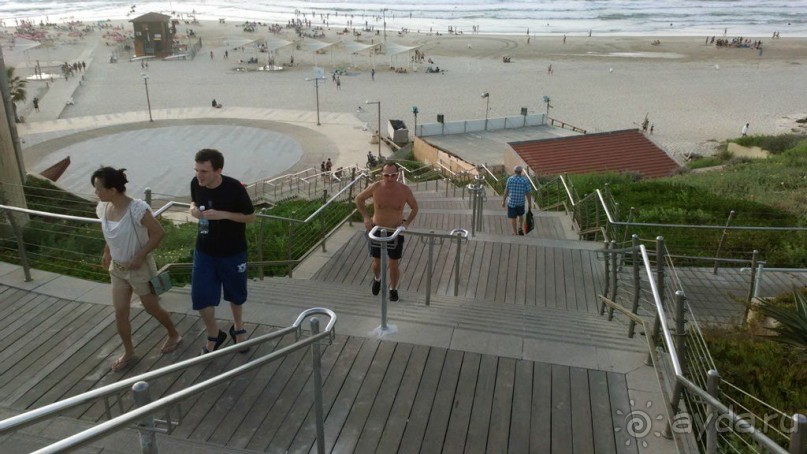 Пляж в Герцлии