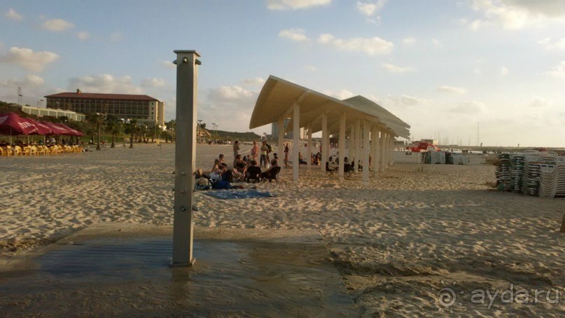 Пляж в Герцлии