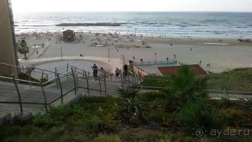 Пляж в Герцлии