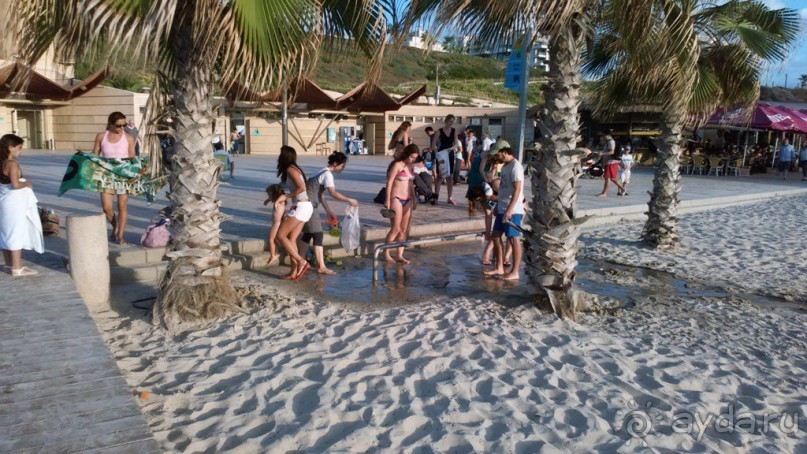 Пляж в Герцлии