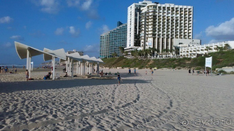 Пляж в Герцлии