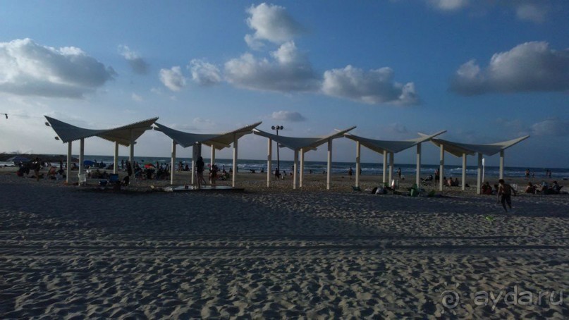 Пляж в Герцлии