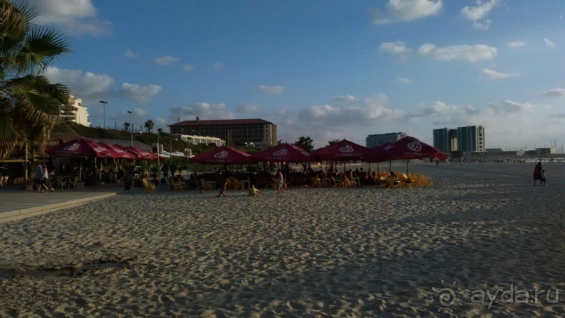 Пляж в Герцлии