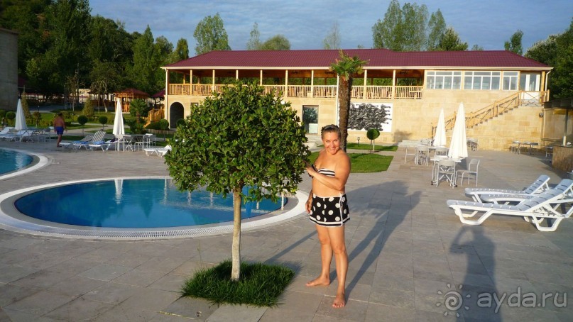 Габала. Отель"Кавказ-Семь красавиц" (Qafqaz-Yeddi Gozel Hotel 3*).