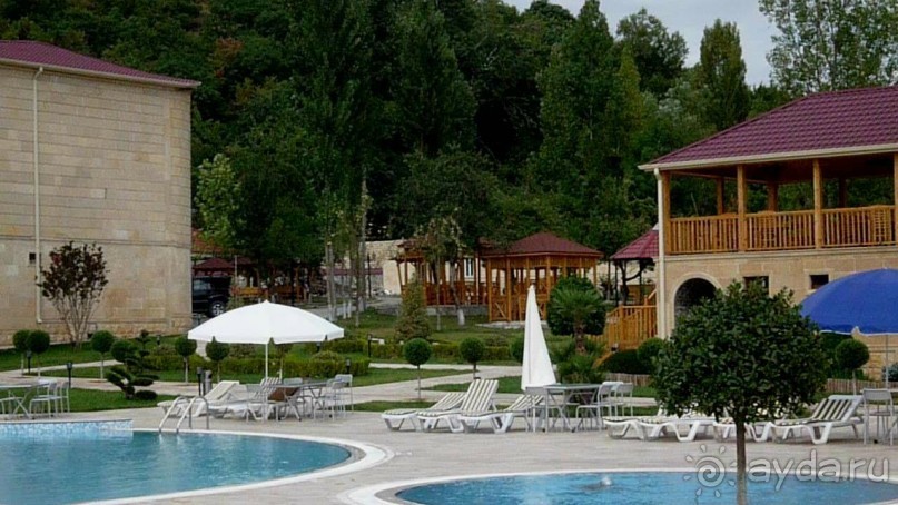 Габала. Отель"Кавказ-Семь красавиц" (Qafqaz-Yeddi Gozel Hotel 3*).