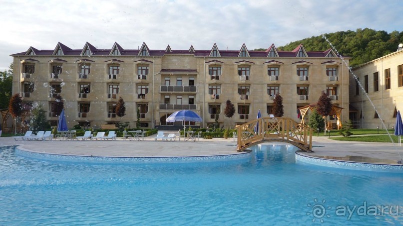 Габала. Отель"Кавказ-Семь красавиц" (Qafqaz-Yeddi Gozel Hotel 3*).