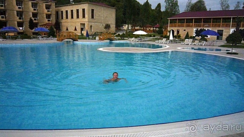 Габала. Отель"Кавказ-Семь красавиц" (Qafqaz-Yeddi Gozel Hotel 3*).