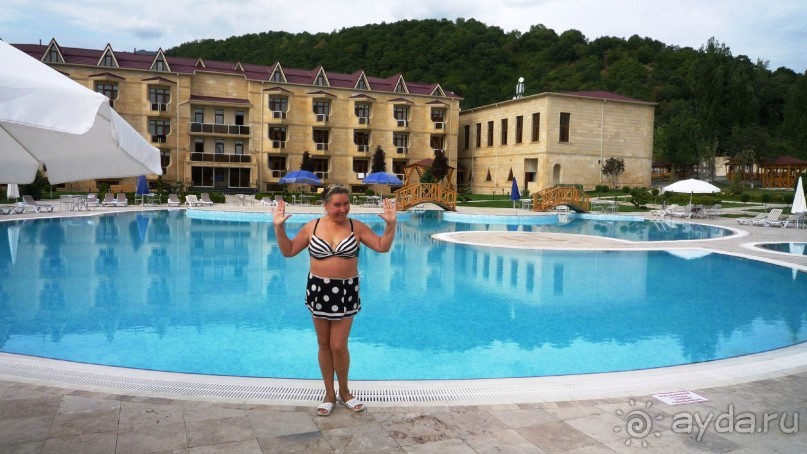 Габала. Отель"Кавказ-Семь красавиц" (Qafqaz-Yeddi Gozel Hotel 3*).