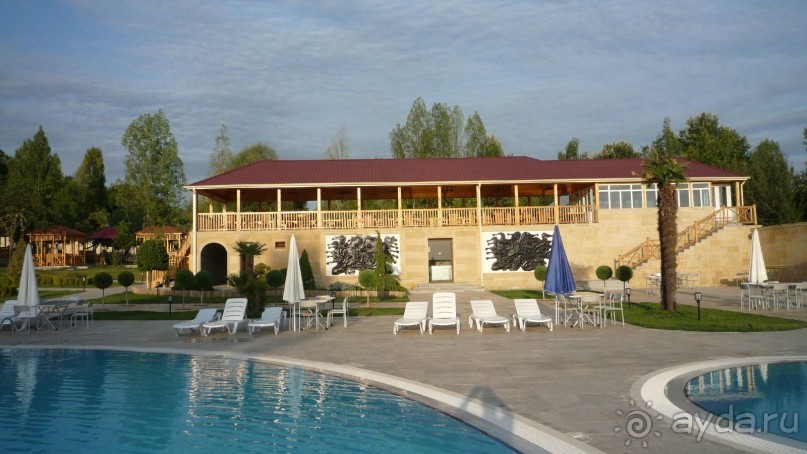 Габала. Отель"Кавказ-Семь красавиц" (Qafqaz-Yeddi Gozel Hotel 3*).