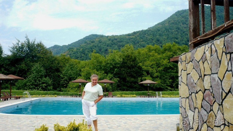 Отдых на бассейне базы отдыха "Хазар" в Габала, был сказочным!!!