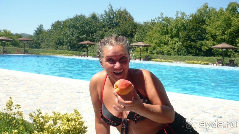 Отдых на бассейне базы отдыха "Хазар" в Габала, был сказочным!!!
