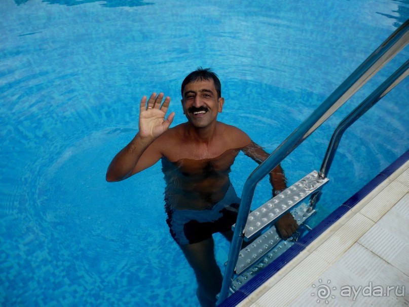 Отдых на бассейне базы отдыха "Хазар" в Габала, был сказочным!!!