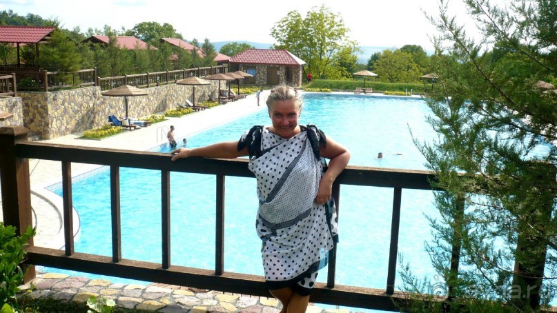 Отдых на бассейне базы отдыха "Хазар" в Габала, был сказочным!!!