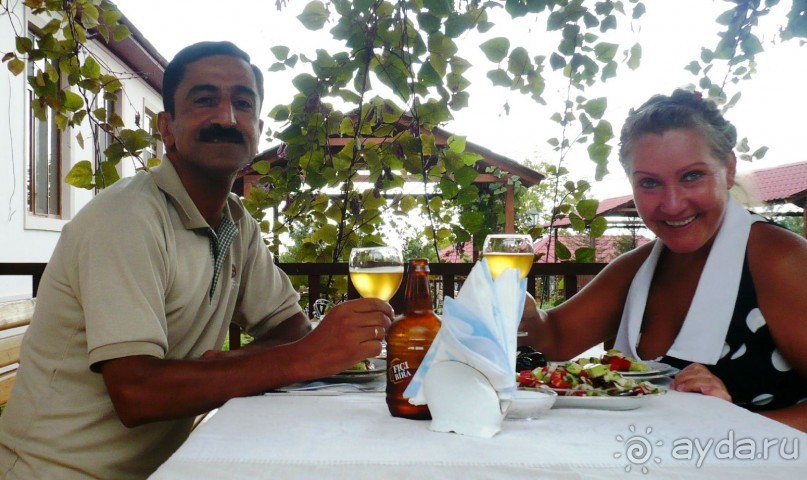 Отдых на бассейне базы отдыха "Хазар" в Габала, был сказочным!!!