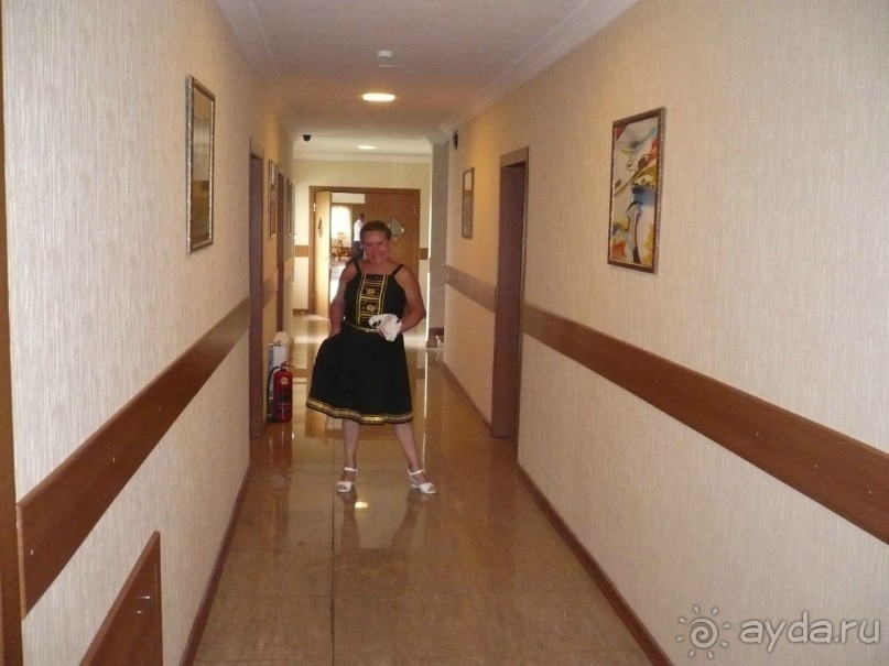  "Кавказ Сахил Отель" у Каспийского моря в Ленкорани. 