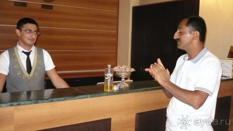  "Кавказ Сахил Отель" у Каспийского моря в Ленкорани. 