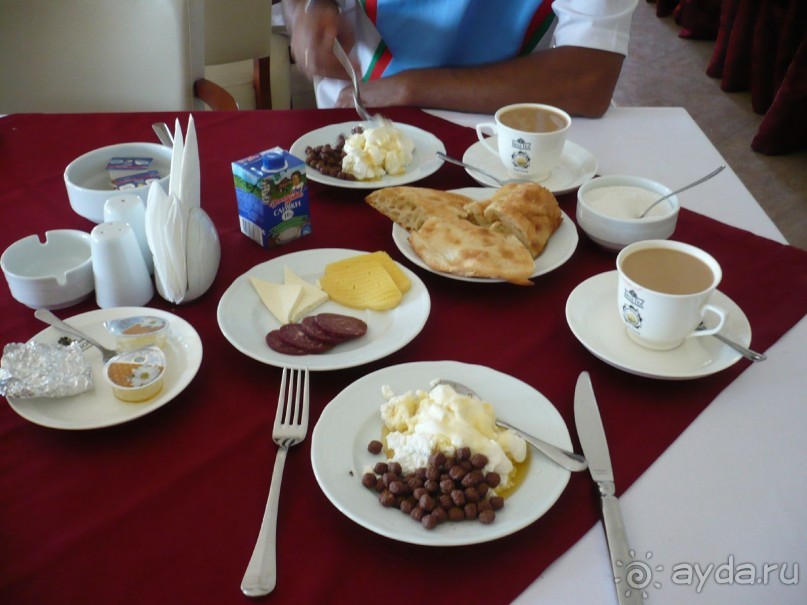  "Кавказ Сахил Отель" у Каспийского моря в Ленкорани. 