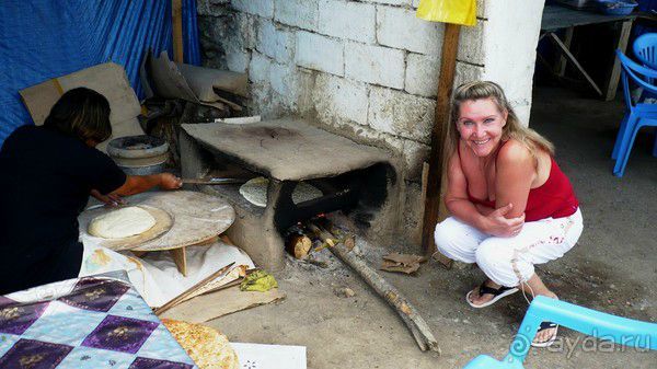 Набрань. Азербайджан. Садж - сказочно-экзотическое блюдо, обед у моря и садж в подарок с собой.