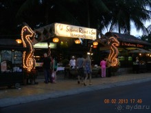 Ресторан морепродуктов при отеле на улице Муйне