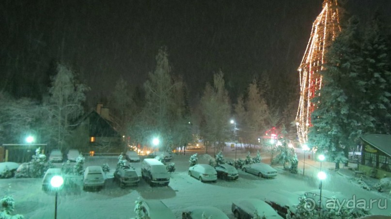 В Боровце без снега спас отель Флора