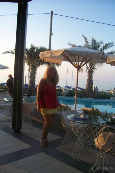 очень средненький отель