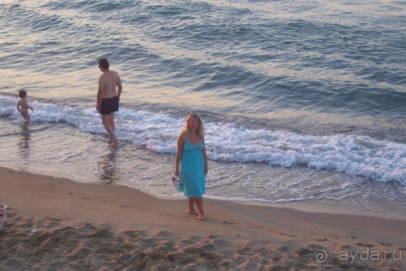 очень средненький отель