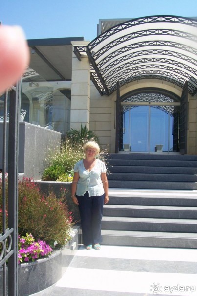 очень средненький отель