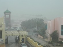 Дождик иград в Хургаде!