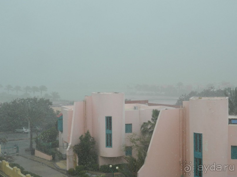 Дождик иград в Хургаде!