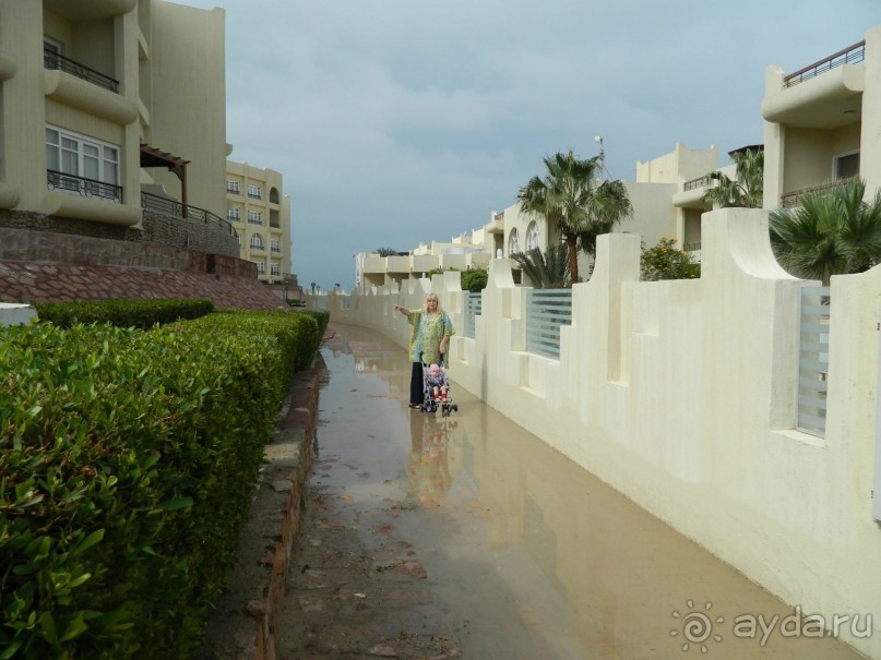 Дождик иград в Хургаде!