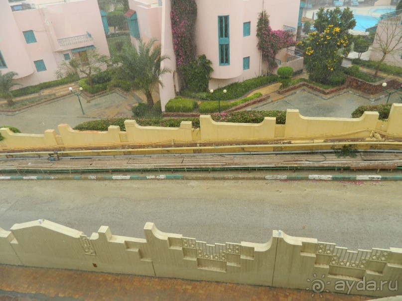 Дождик иград в Хургаде!