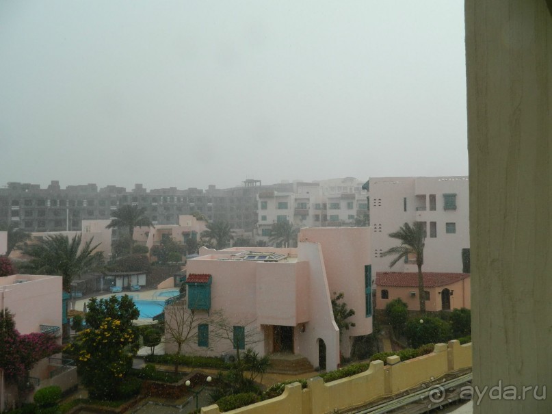 Дождик иград в Хургаде!