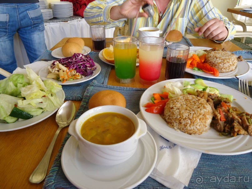 Чистенько и даже поправиться можно