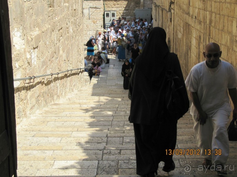 Лестница к Храму Гроба Господня