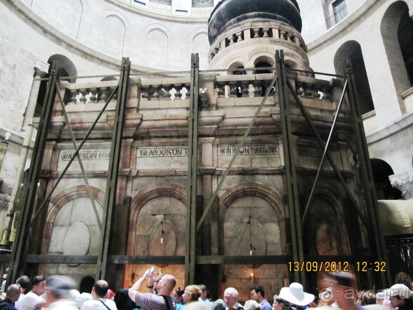 Храм Гроба Господня. Место упокоения Христа