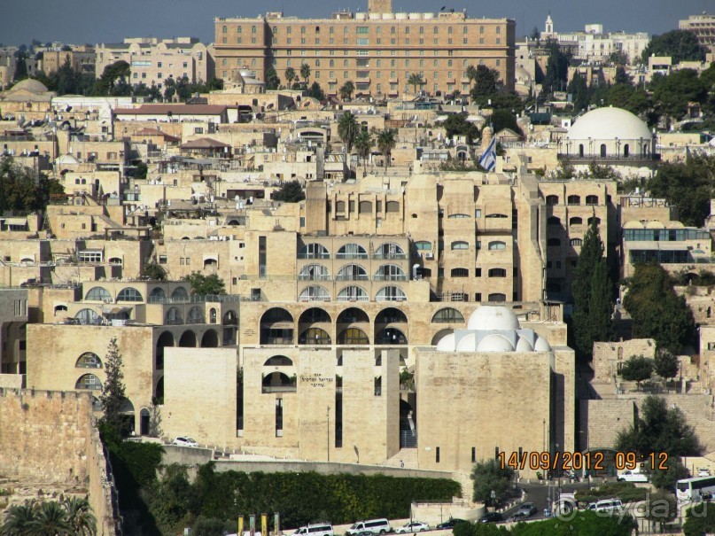 Вид на Иерусалим с Елеонской  (Масличной) горы